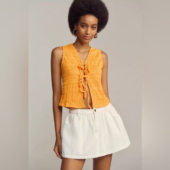 Anthropologie Tops - By Anthropologie Front-Tie Tank Top